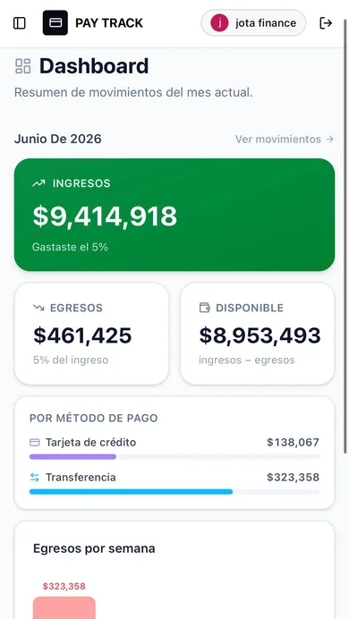 PayTrack screenshot 1